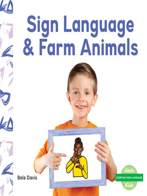 cover image of Sign Language & Farm Animals